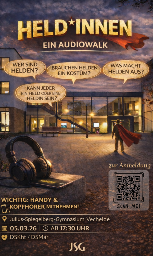 Einladung Audiowalk Held innen